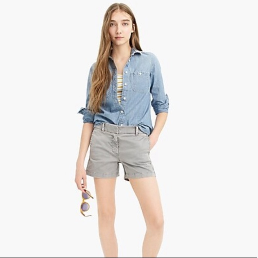 J. Crew chino city fit shorts